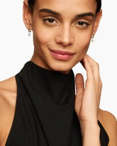 Petite Solari Drop Earrings in 18K Yellow Gold with Pearls and Diamonds, 17.2mm